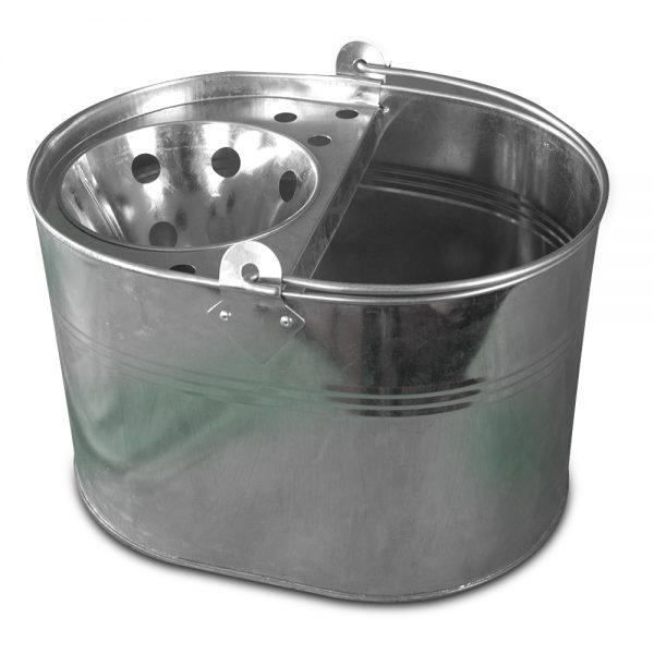 Galvanised Mop bucket 2